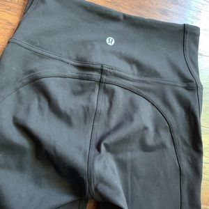 Lululemon Black Bike Shorts size 4